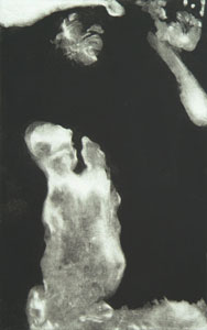 Imprint of a man | 1988 | 44.5 x 28 cm | Photo aquatint  | ed. 10